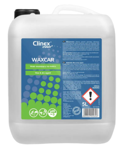 Obrazek CLINEX EX+ WAXCAR WOSK OSUSZ/MOKRO 5l